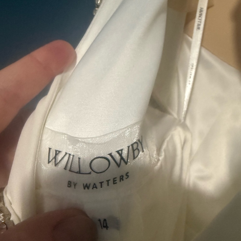 Willowby by Watters Lenox Gown - Picture 5 of 7